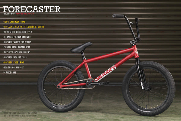 Sunday Forecaster Alec Siemon 20" BMX 2023 (Matt Maroon)