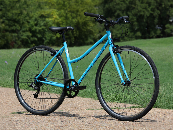 Fairdale Lookfar Step-Thru 700c Bike 2023 (Gloss Surf Blue)
