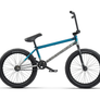 WeThePeople Reason Shift 20" BMX (Matt Trans Teal Raw Fade)
