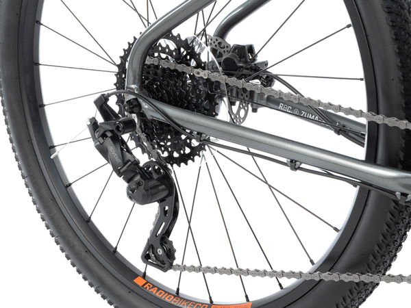 Radio Zuma 26" Suspension MTB Bike (Glossy Silver)