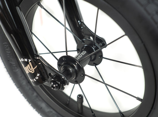 Colony BMX Horizon Alloy Balance Bike 12" Clear Black