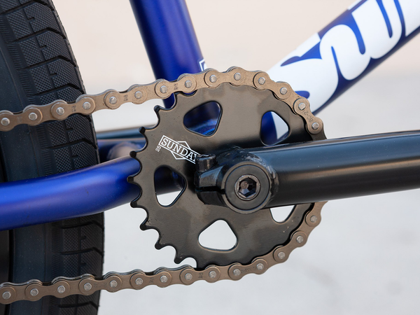 Sunday 24" Model C BMX (Matt Translucent Blue)