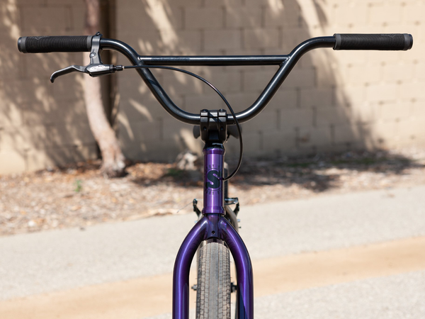 Sunday 29" High C Bike (Gloss Translucent Purple/Raw Fade)