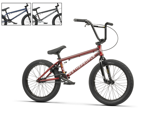 WeThePeople CRS 20" BMX (Translucent Red)