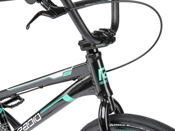 Radio Raceline Xenon Expert 20" BMX Race Bike (Black/Teal)