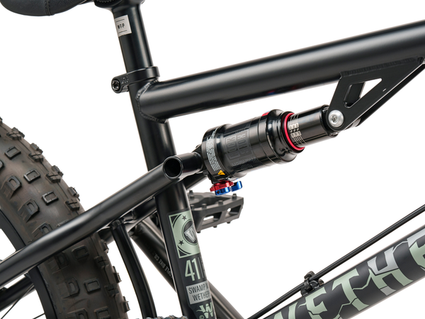 WeThePeople The Swampmaster 20" BMX Bike (Matt Black)