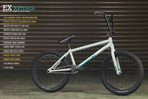 Sunday EX Julian Arteaga 20" BMX 2023 (Matt Cool Mint)