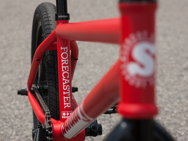 Sunday Forecaster Brett Silva 20" BMX (Matt Fire Engine Red)