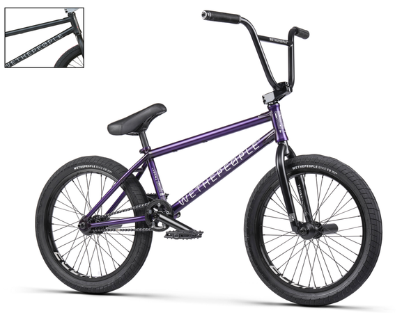 WeThePeople Trust CS 20" BMX (Matt Trans Purple)