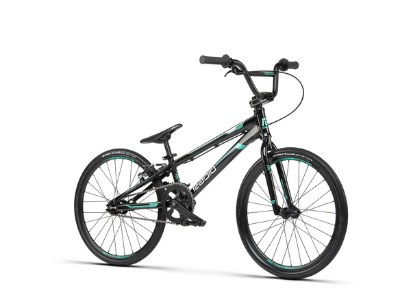 Radio Raceline Xenon Expert 20" BMX Race Bike (Black/Teal)