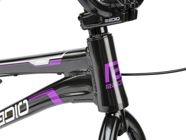 Radio Raceline Xenon Pro XL 20" BMX Race Bike (Black/Purple)