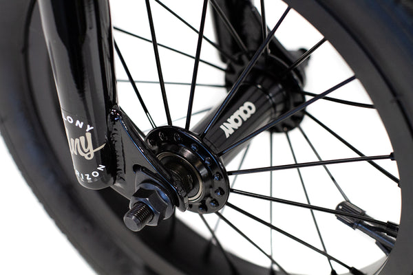 Colony Horizon 12" Micro Freestyle Bike (Clear Black)