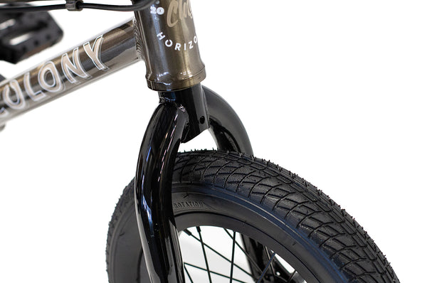 Colony Horizon 12" Micro Freestyle Bike (Clear Black)