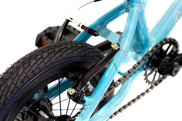 Colony Horizon 12" Micro Freestyle Bike (Clear Teal)