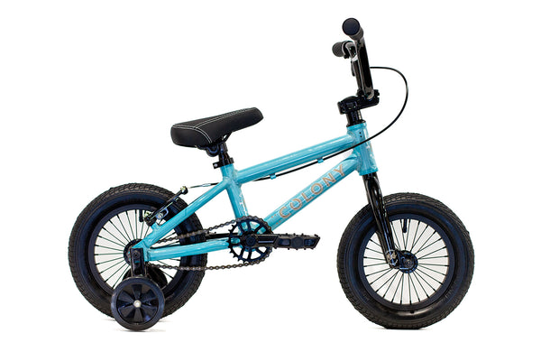 Colony Horizon 12" Micro Freestyle Bike (Clear Teal)