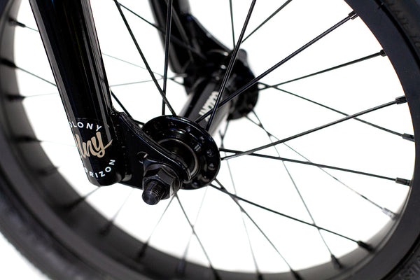 Colony Horizon 14" Micro Freestyle Bike (Clear Black)