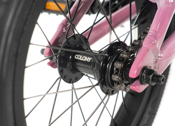 Colony Horizon 14" Micro Freestyle BMX (Clear Pink)