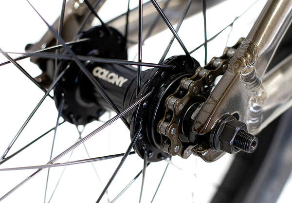 Colony Horizon 18" Micro Freestyle Bike (Clear Black)