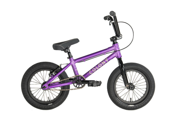 Colony Horizon 14" Freestyle Bike - Clear Purple