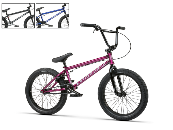 WeThePeople CRS FC 20" BMX (Translucent Berry Blast)