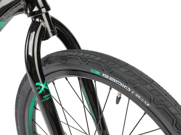 Radio Raceline Xenon Expert XL 20" BMX Race Bike (Black/Teal)