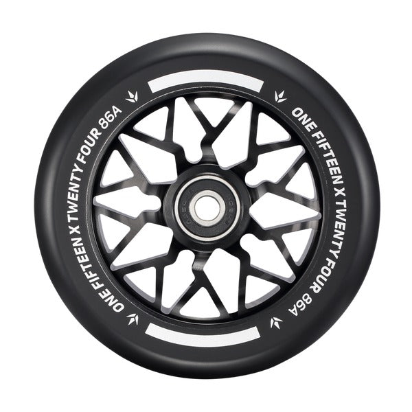 Envy 115mm Sector Wheel - Black/Black