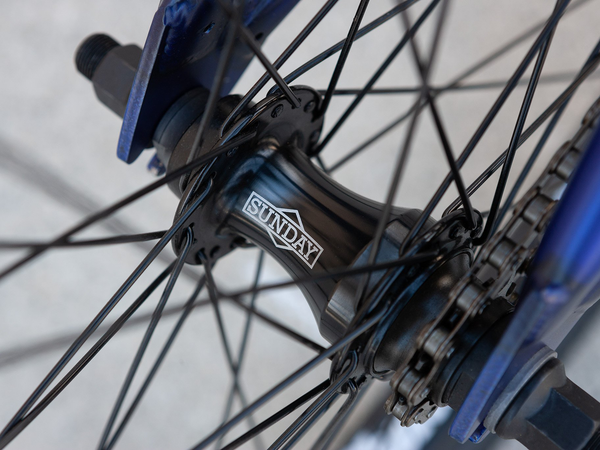 Sunday 24" Model C BMX (Matt Translucent Blue)