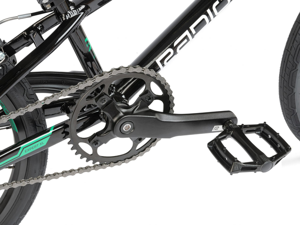 Radio Raceline Xenon Expert XL 20" BMX Race Bike (Black/Teal)