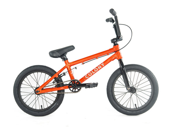 Colony Horizon 16" Micro Freestyle BMX (Clear Orange)