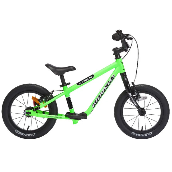 Kidvelo Rookie 14" Convertible Balance Bike (Green)