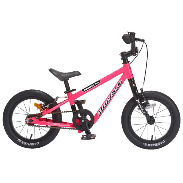 Kidvelo Rookie 14" Convertible Balance Bike (Pink)