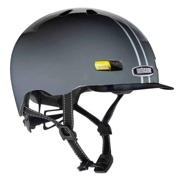 Nutcase Helmet - Street (Suit and Tie Stripe Reflective)