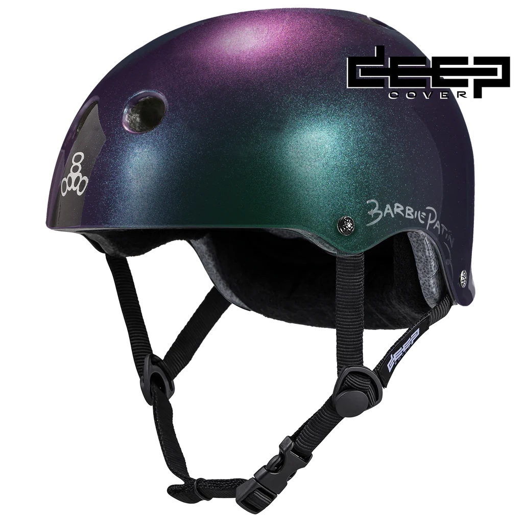 Triple 8 Deep Cover Helmet Barbie Patin Signature Edition – Fufanu