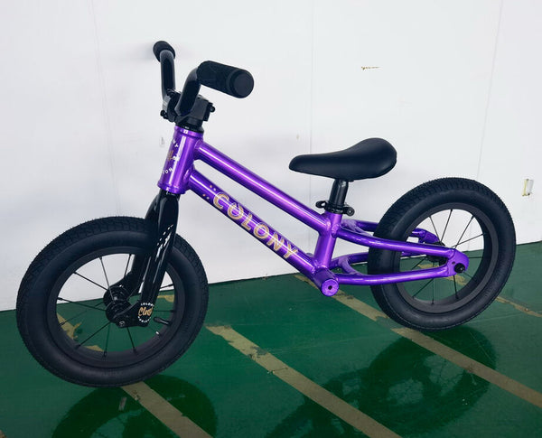 Colony BMX Horizon Alloy Balance Bike 12" Clear Purple PRE ORDER FOR NOVEMBER