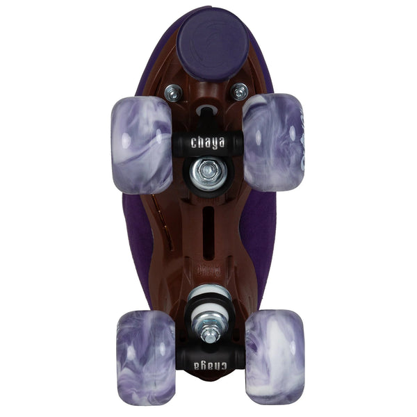 CHAYA MELROSE ELITE PURPLE EVIL ROLLER SKATES