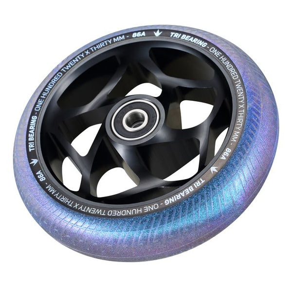 Envy Tri Bearing Wheel - 120x30mm - Black/Galaxy