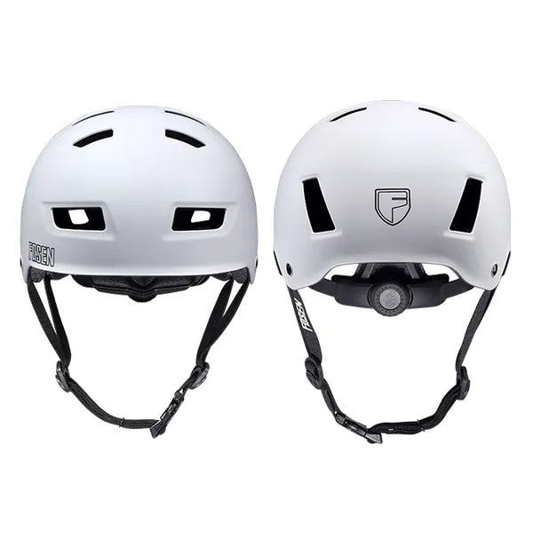 FASEN TriFlow Helmet (Matte Black, Gloss Black, Teal, White)