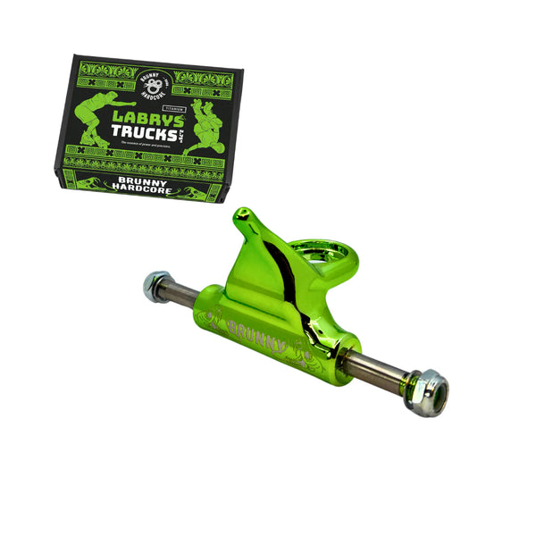 Brunny Hardcore * LIMITED EDITION * Labrys Trucks Titanium Green