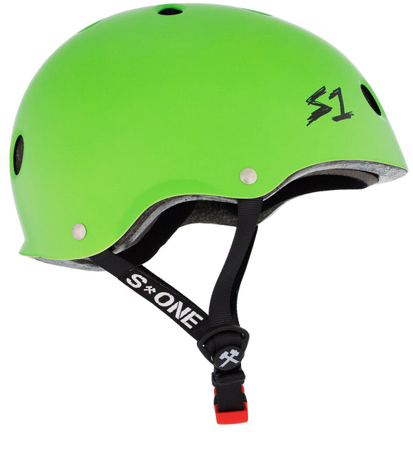 S-One Helmet - Mini Lifer (Bright Green Matte)