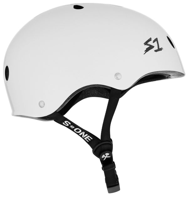S-One Helmet - Mini Lifer (White Gloss)