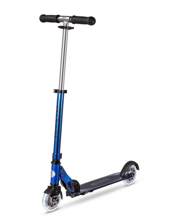 Micro Sprite Light Up Pearl Kids Scooter (Purple/Blue)