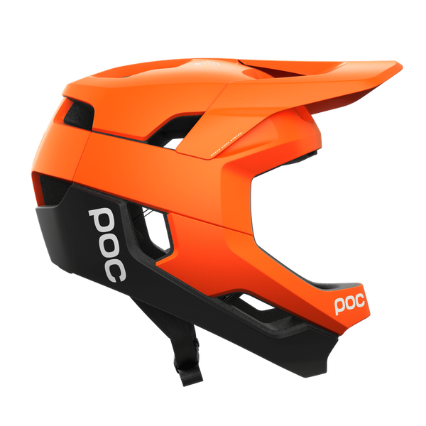POC Otocon Race MIPS Fullface Helmet (Matt Fluorescent Orange AVIP/Uranium Black)