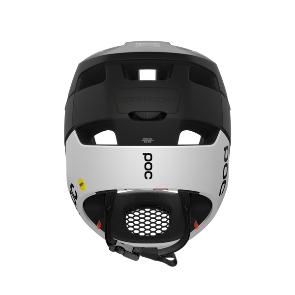 POC Otocon Race MIPS Fullface Helmet (Matt Uranium Black/Hydrogen White)