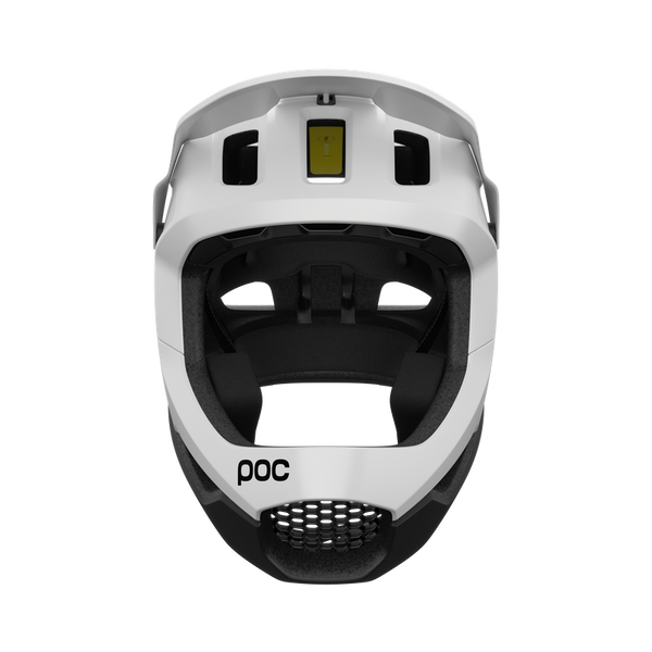 POC Otocon Race MIPS Fullface Helmet (Matt Hydrogen White/Uranium Black)