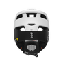 POC Otocon Race MIPS Fullface Helmet (Matt Hydrogen White/Uranium Black)