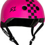 S-One Helmet - Lifer (Pink Gloss/Black Checkers)