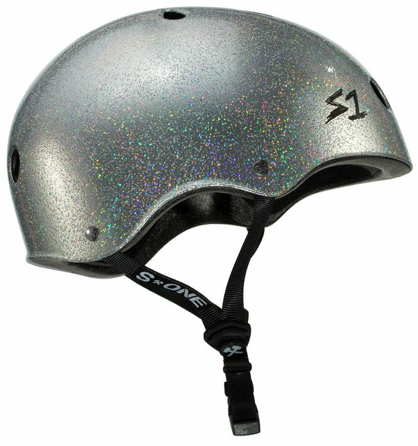 S-One Helmet - Mega Lifer (Silver Glitter)