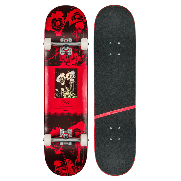 Impala Blossom Skateboard - Poppy (8.0")