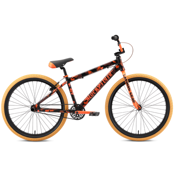 SE Bikes Blocks Flyer 26" Bike (Orange Camo)