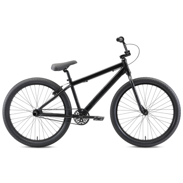 SE Bikes Blocks Flyer 26" Bike (Stealth Black)